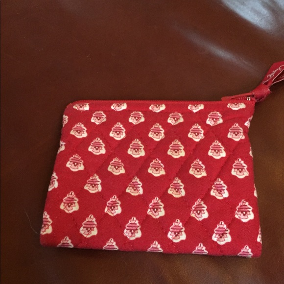 Vera Bradley Nantucket Red coin purse - Picture 2 of 8